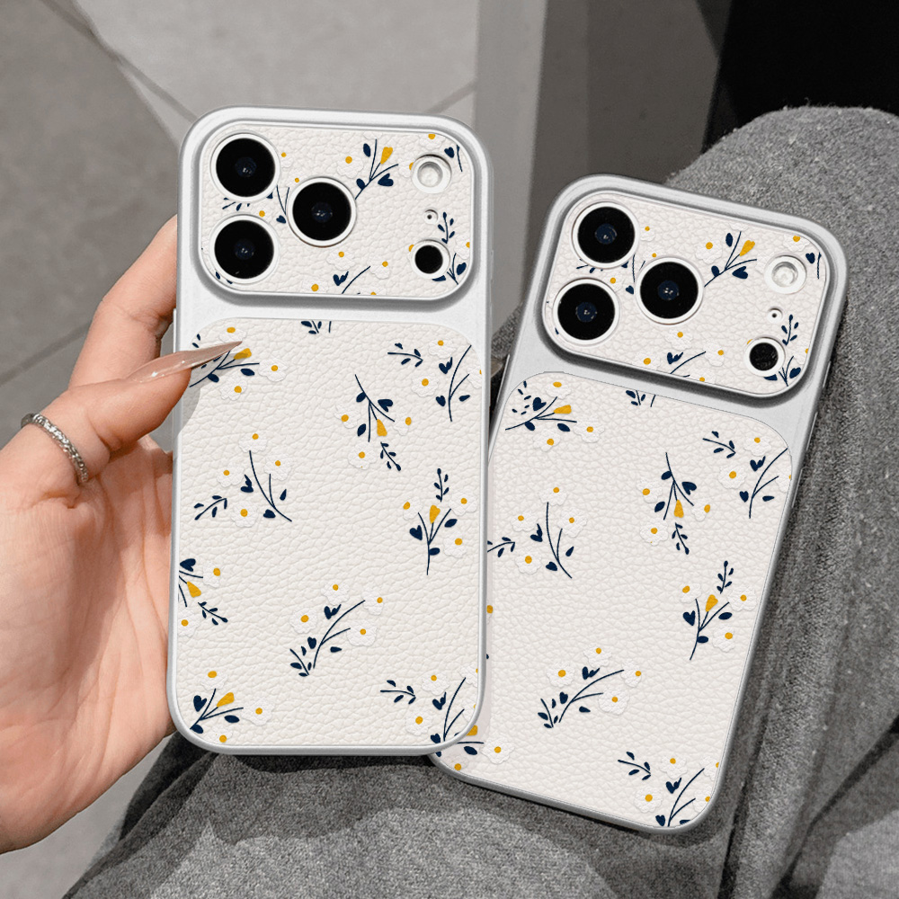 Phone Cases That Cover The Camera - フラワーデザインのiPhoneケース iPhone 17 Pro Max 16