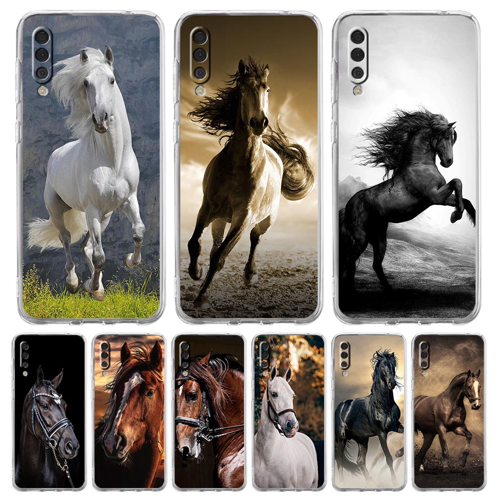 Phone Cases Horse - ランニング馬電話ケース三星銀河A52 A50 A70 A10 A30 A40