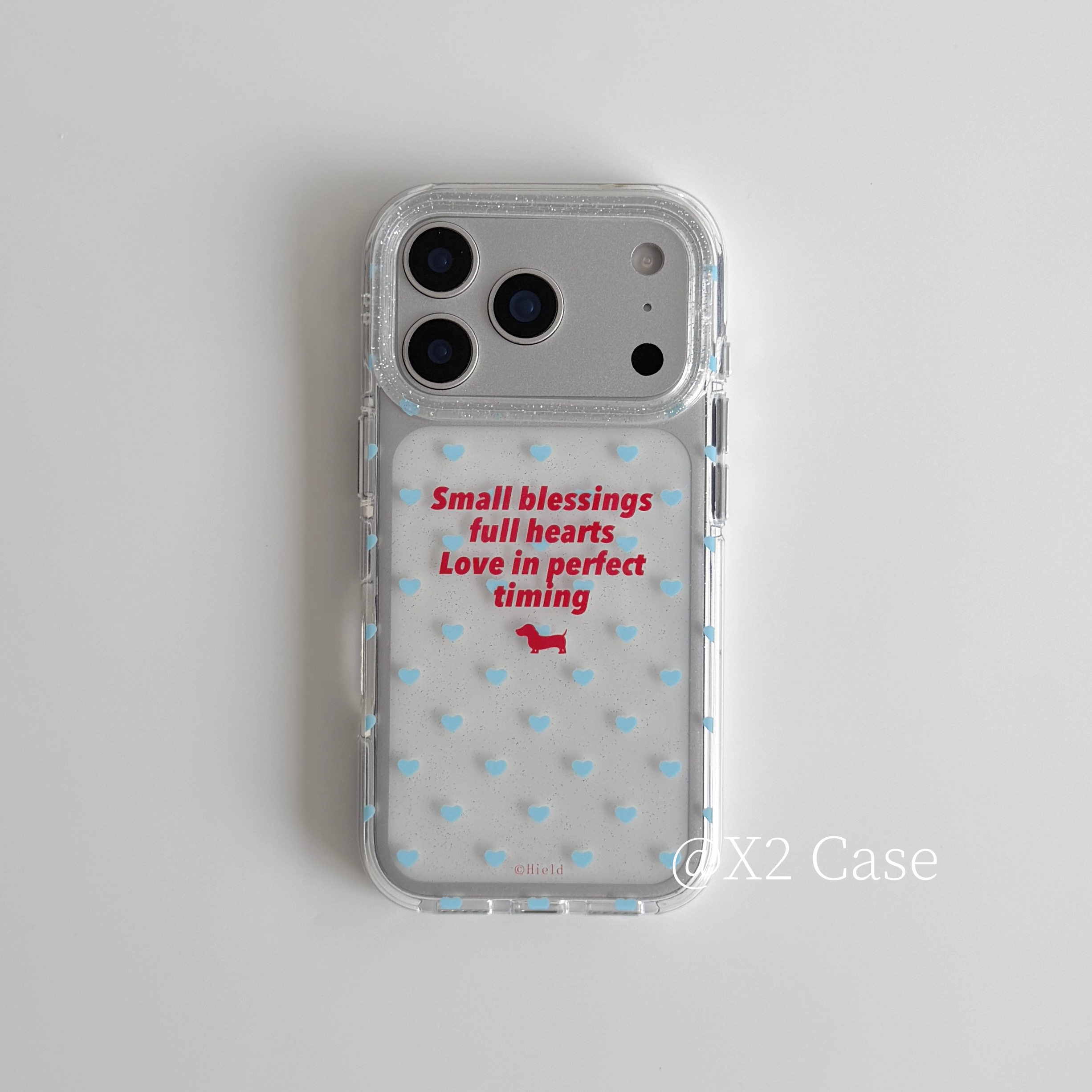 Phone Cases Cool Girl - インスブルーラブ イングリッシュシャイニング Y2K ガールフォンケース iPhone 18