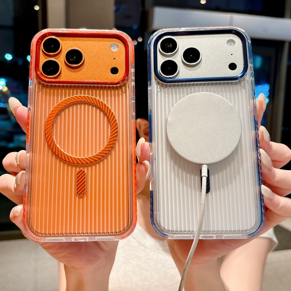 Phone Cases That Cover The Camera - MagSafe対応 磁気吸着式スマホケース 耐衝撃 大型カメラウィンドウ保護カバー iPhone 18