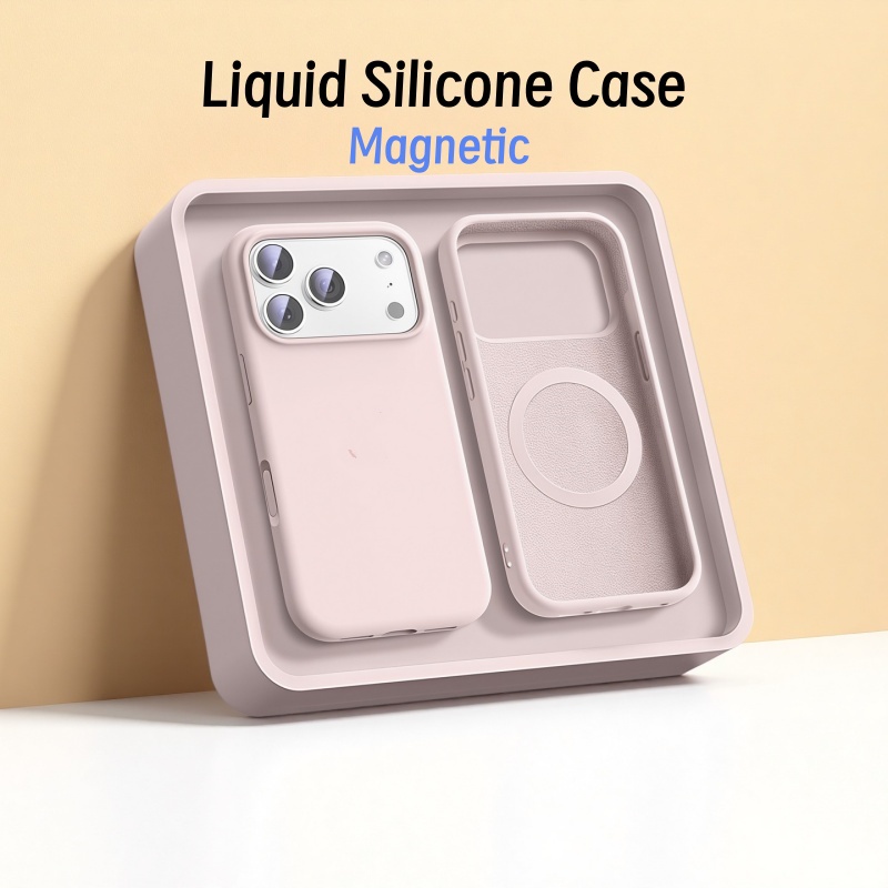 Phone Cases Wholesale - MagSafe対応 液体シリコン製 iPhoneケース iPhone 17 Pro、16、13、14、15