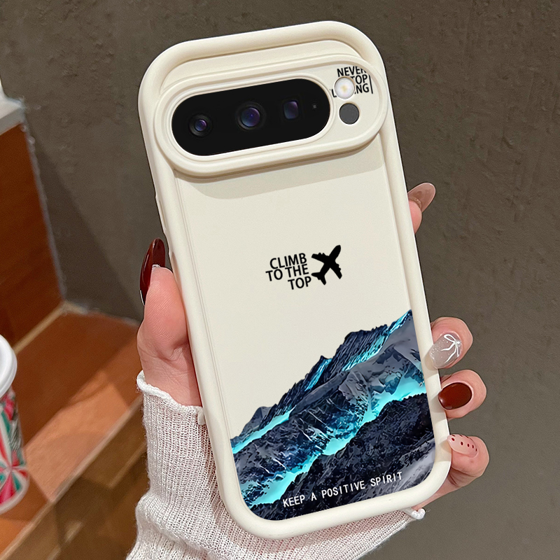 Phone Cases Google Pixel 10 - 飛行機雪山柄スマホケース Google Pixel 10 9 8