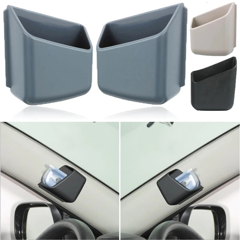 Phone Cases Wholesale - 2 個車のサングラスオーガナイザー眼鏡メガネホルダー電話オーガナイザー収納ボックスポケット自動車インテリアアクセサリー卸売