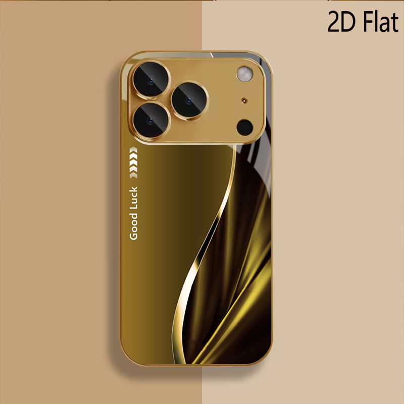 リボン柄プリントの強化ガラスデザイン iPhone16 17 - Phone Cases That Cover The Camera のレビューと価格