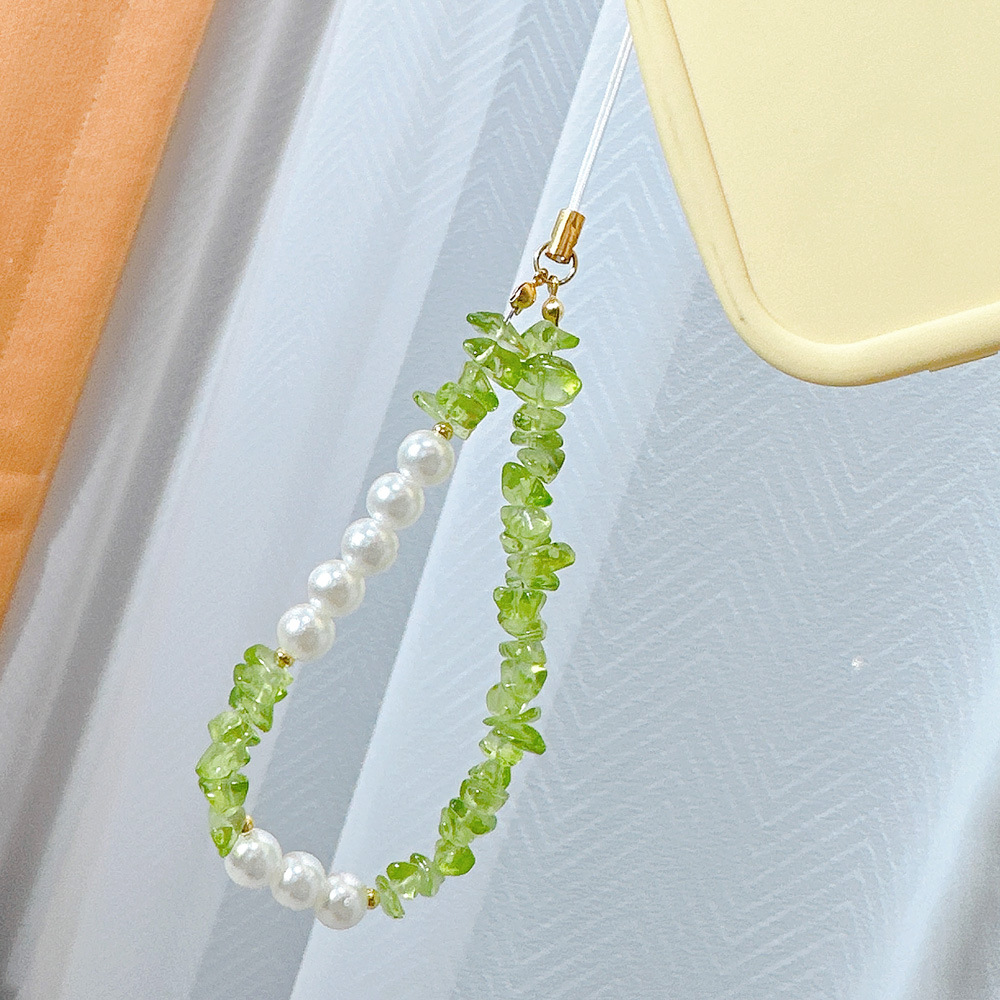 春の新作グリーンストーンペンダント電話ケースチェーン多用途イ - Phone Cases Wholesale のレビューと価格