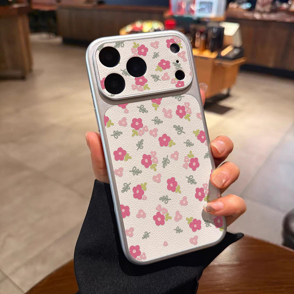 高級感あふれるINSフラワー柄大型窓付きスマホケース iPh - Phone Cases That Cover The Camera のレビューと価格