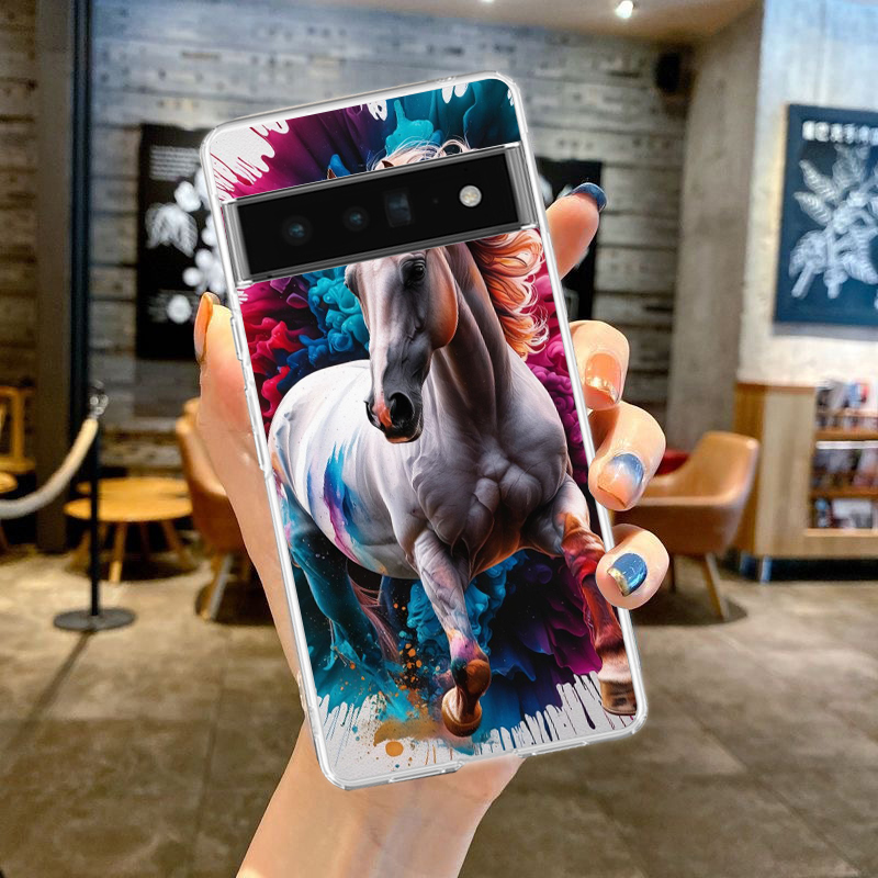 Google Pixel 10 9 8 7 6 5 4 4X - Phone Cases Horse のレビューと価格