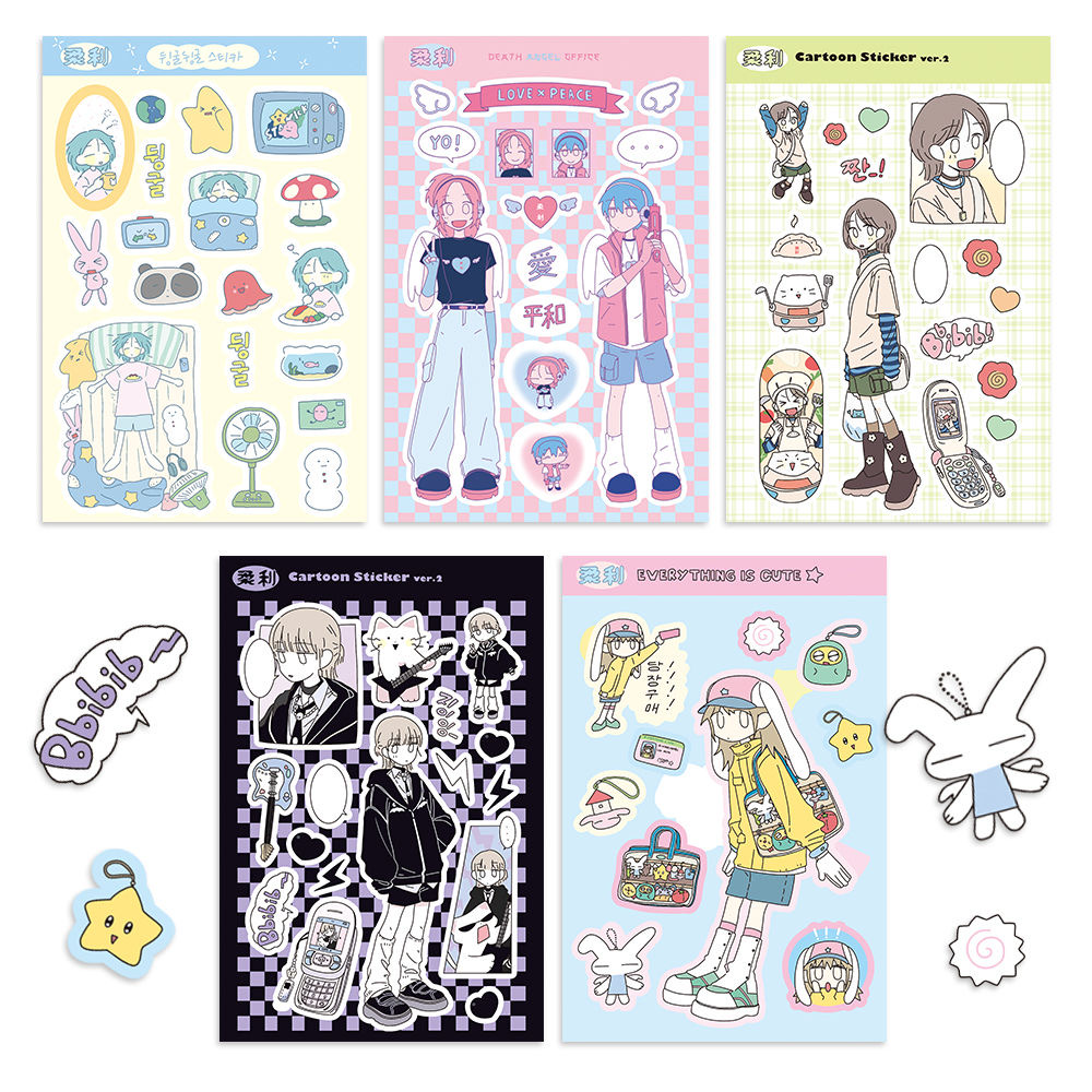 1/5 個 Rou Li 2 キャラクターステッカー Gou - Phone Cases Wholesale のレビューと価格