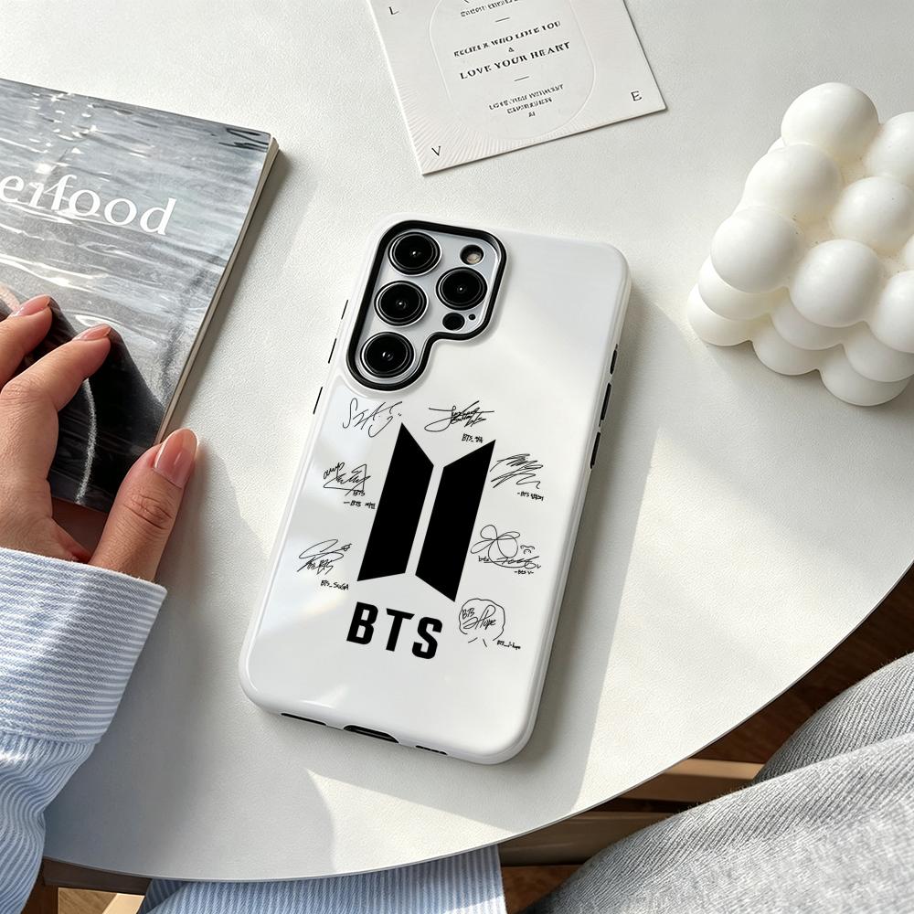 クールな防弾BTSボーイズデザインのスマホケース、サムスンギ - Phone Cases Samsung S24 のレビューと価格