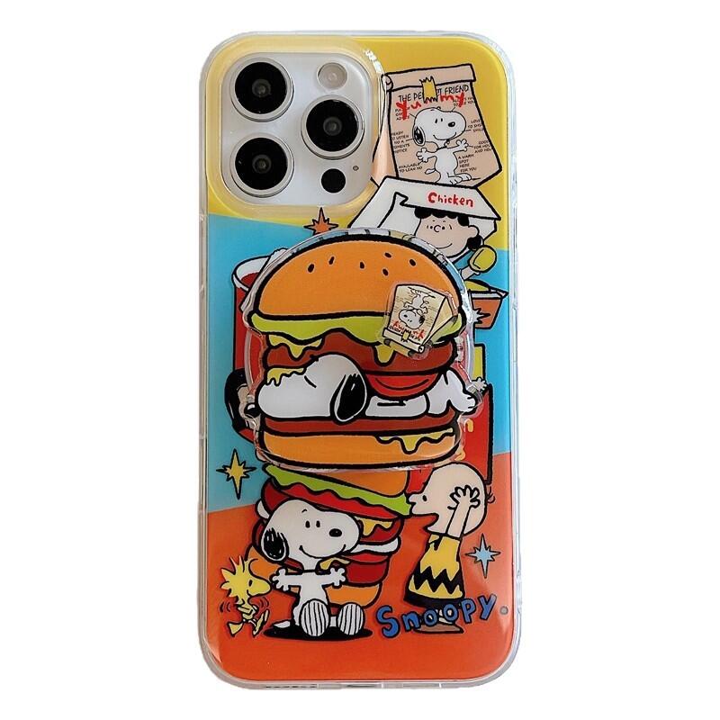 スヌーピー漫画マグネット式キックスタンド付きスマホケース 新 - Phone Cases Wholesale のレビューと価格