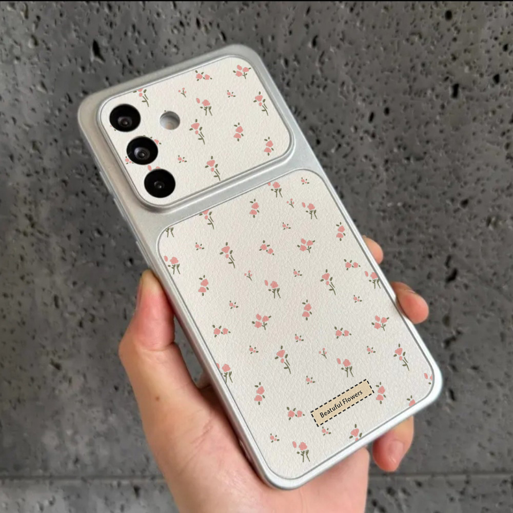カメラウィンドウ付きフラワーデザインスマホケース Samsu - Phone Cases That Cover The Camera のレビューと価格
