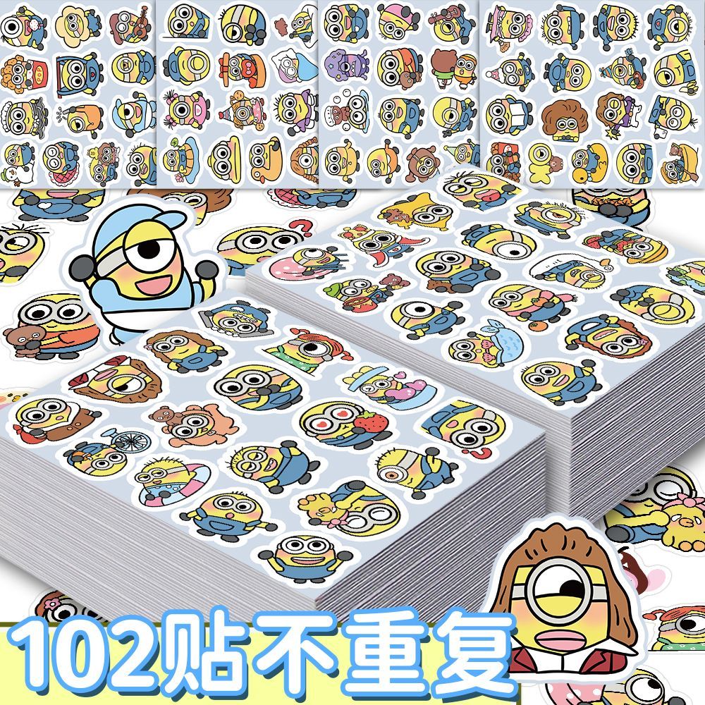 ミニオンズ映画アニメ漫画かわいい102枚ステッカー可愛いDI - Phone Cases Wholesale のレビューと価格