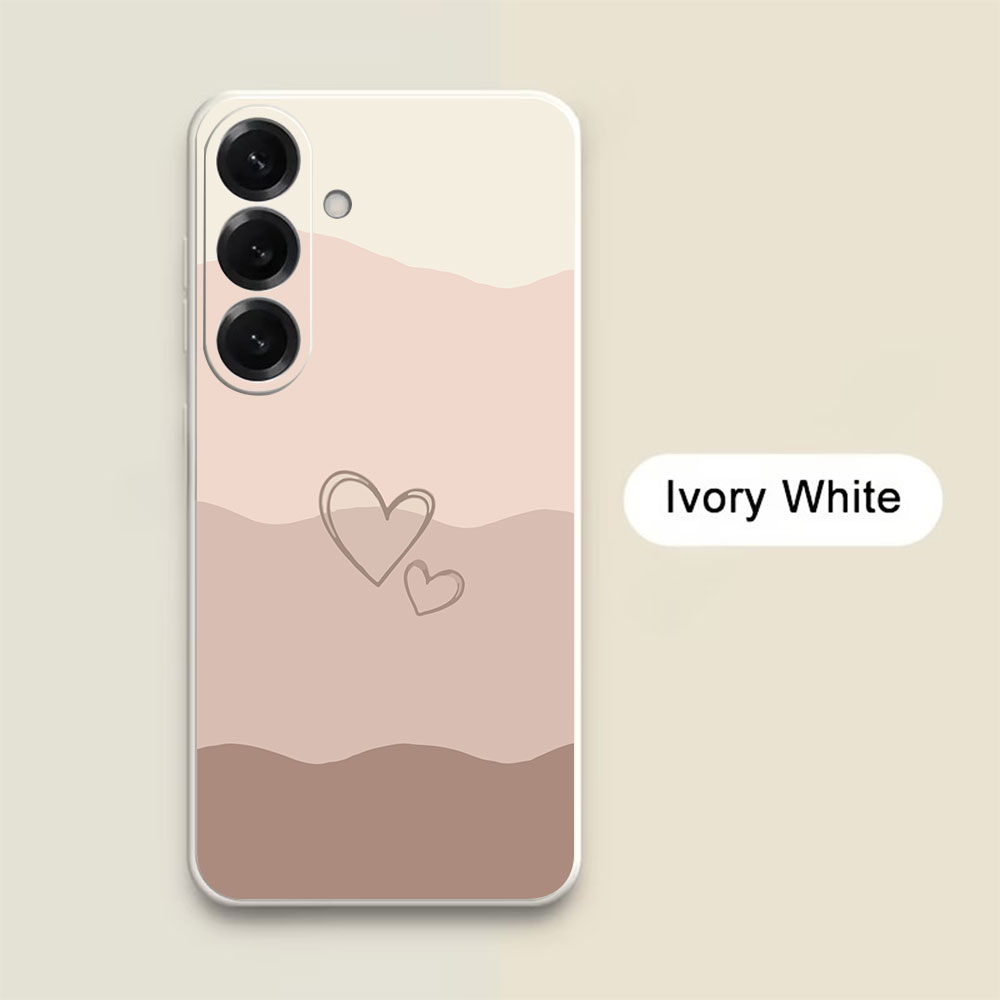 ハート型塗装シリコン製スマホケース Samsung Gala - Phone Cases For Samsung S21 5G のレビューと価格
