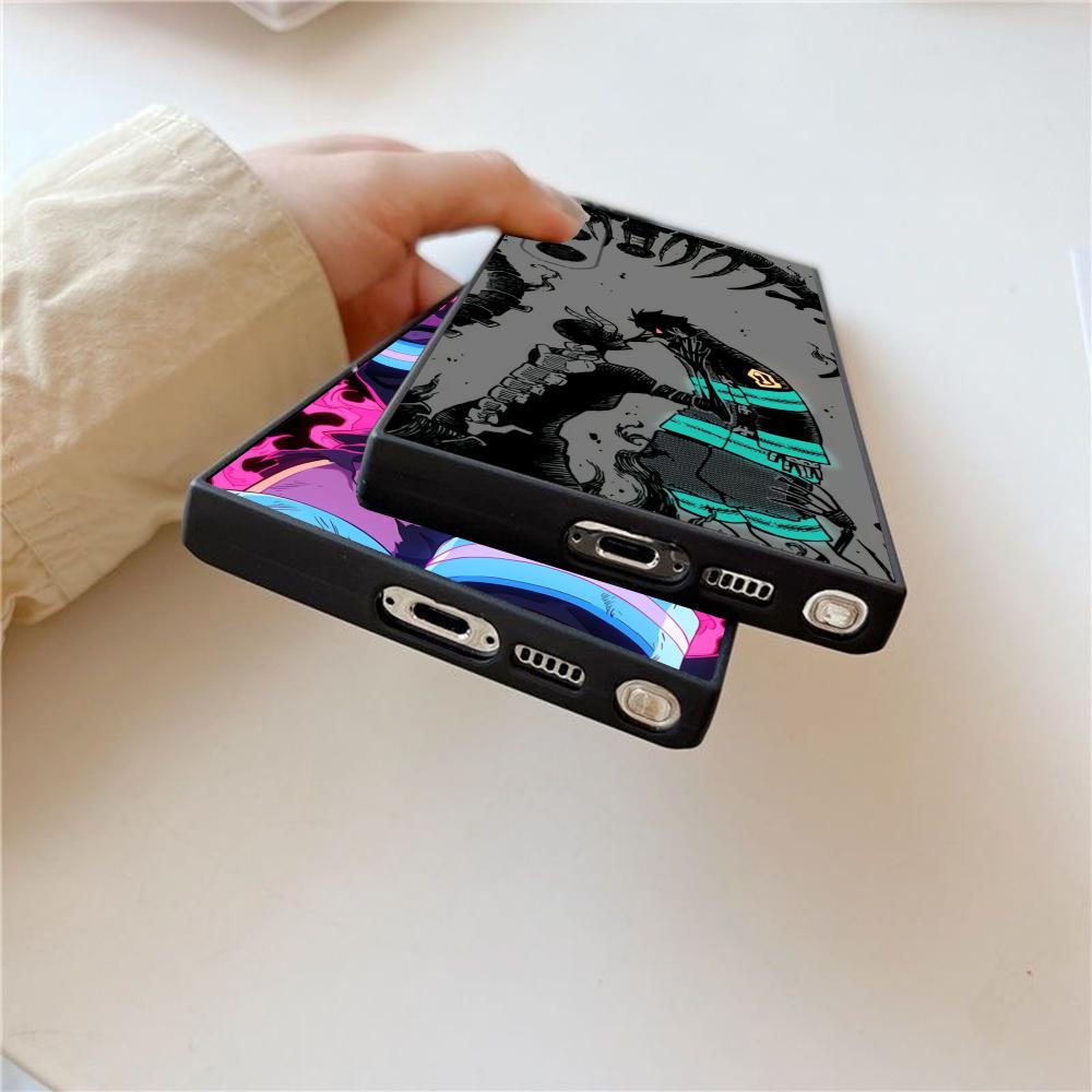 アニメ F-ファイアーフォース電話ケースサムスンギャラクシー - Phone Cases Samsung S24 のレビューと価格