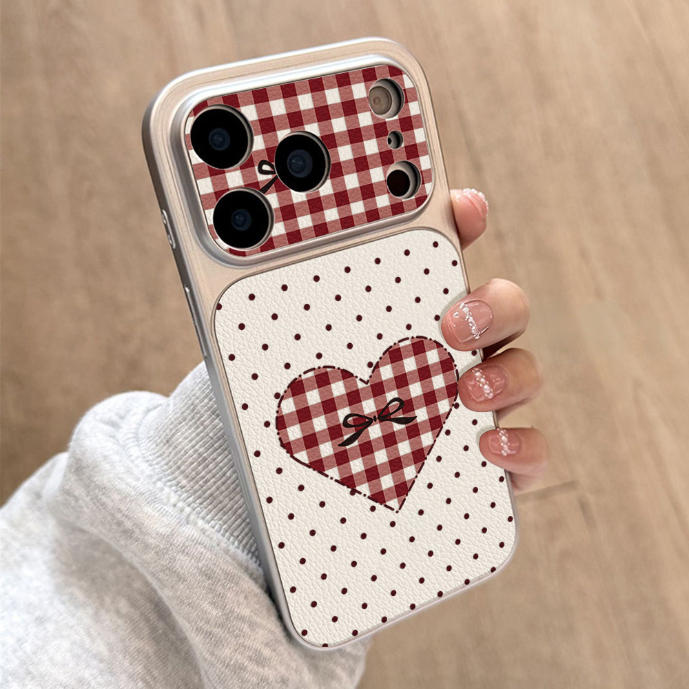 スイートチェリーボウレザーフォンケース iPhone 12  - Phone Cases That Cover The Camera のレビューと価格