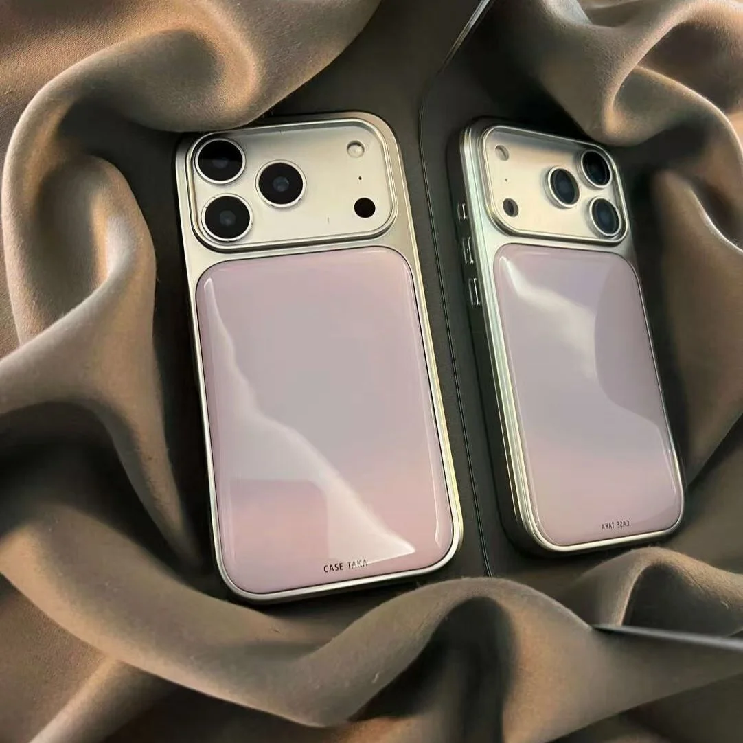 韓国風キャンディカラー電気メッキドリップグルー落下防止可愛い - Phone Cases Korean のレビューと価格