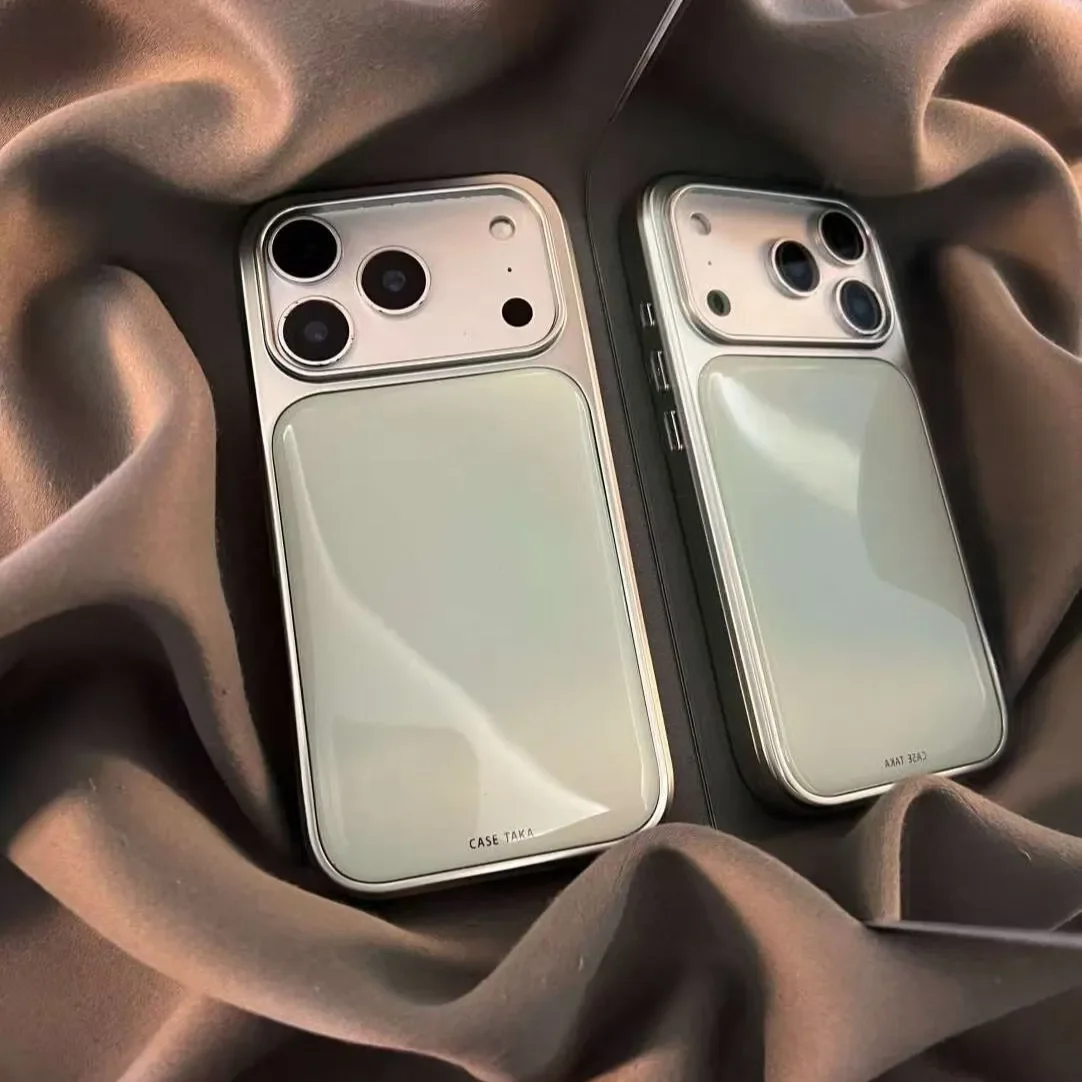 韓国風キャンディカラー電気メッキドリップグルー落下防止可愛い - Phone Cases Korean のレビューと価格