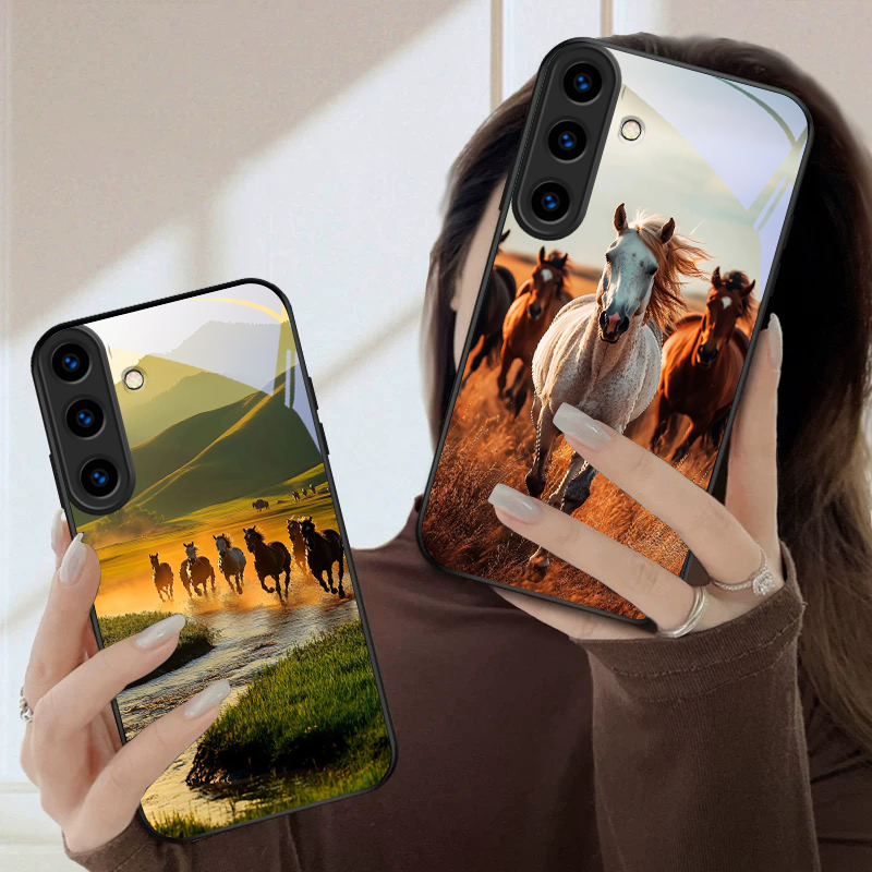 夢いっぱいの馬柄 サムスン Galaxy S26 Ultra - Phone Cases Horse のレビューと価格