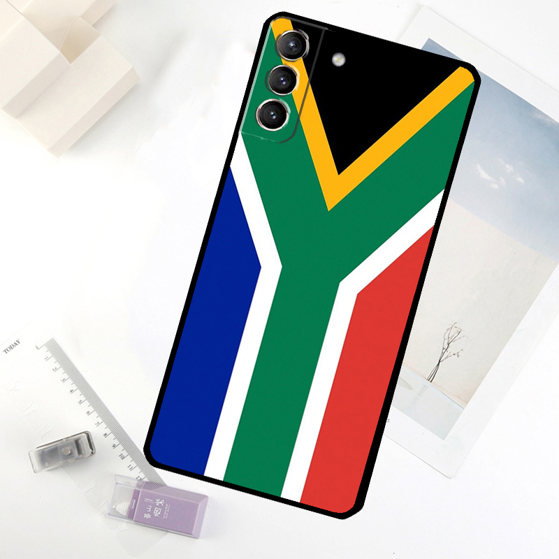 南アフリカ国旗柄スマホケース Samsung Galaxy  - Phone Cases South Africa のレビューと価格