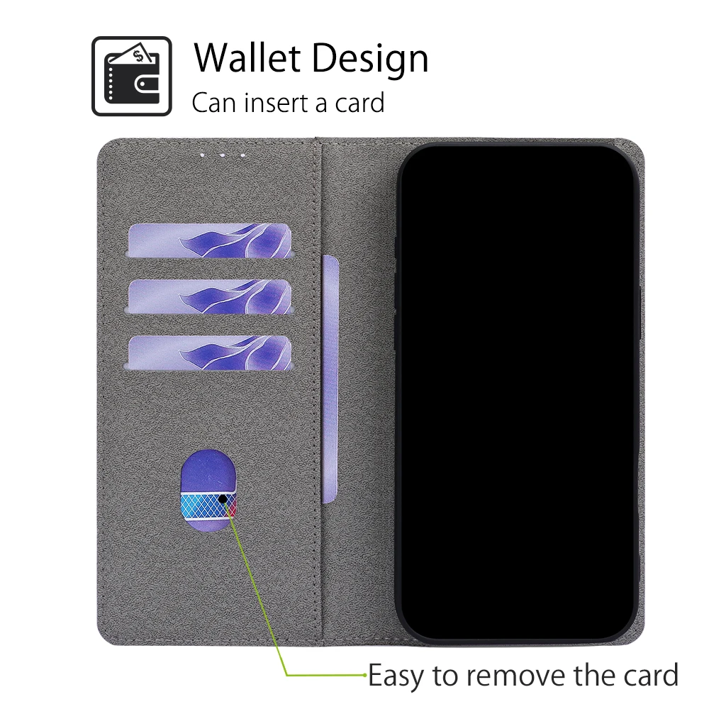 塗装済み磁気フリップレザーウォレットケース Samsung  - Phone Cases For Samsung S22 のレビューと価格