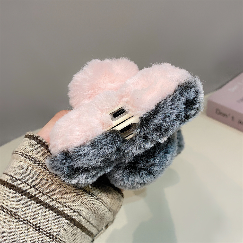 かわいいウサギ耳ふわふわスタンド付きスマホケース Samsu - Phone Cases That Cover The Camera のレビューと価格