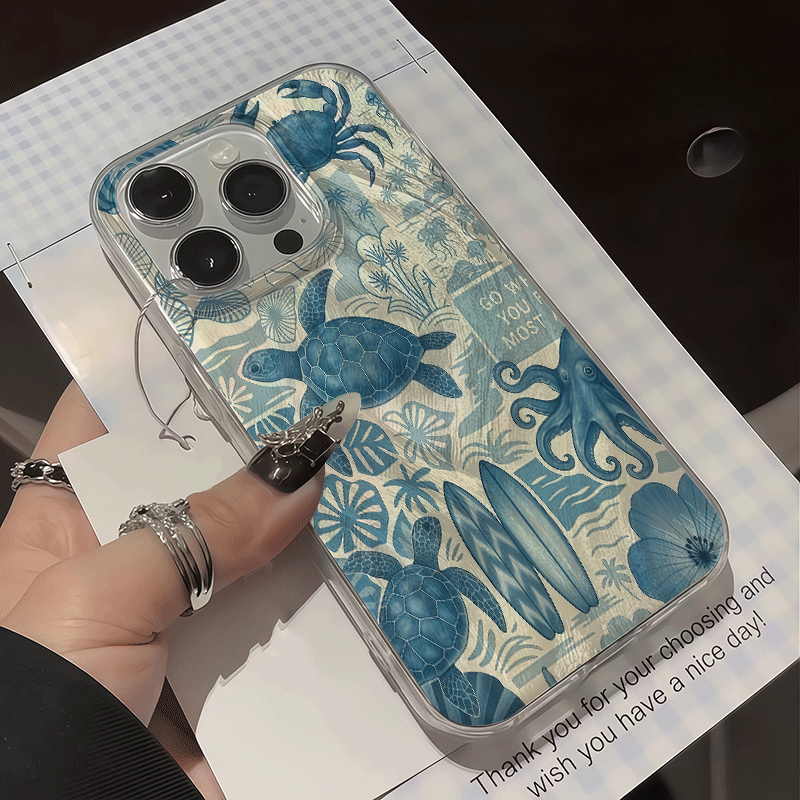 波模様の夏の海柄スマホケース Xiaomi Redmi No - Phone Cases That Cover The Camera のレビューと価格