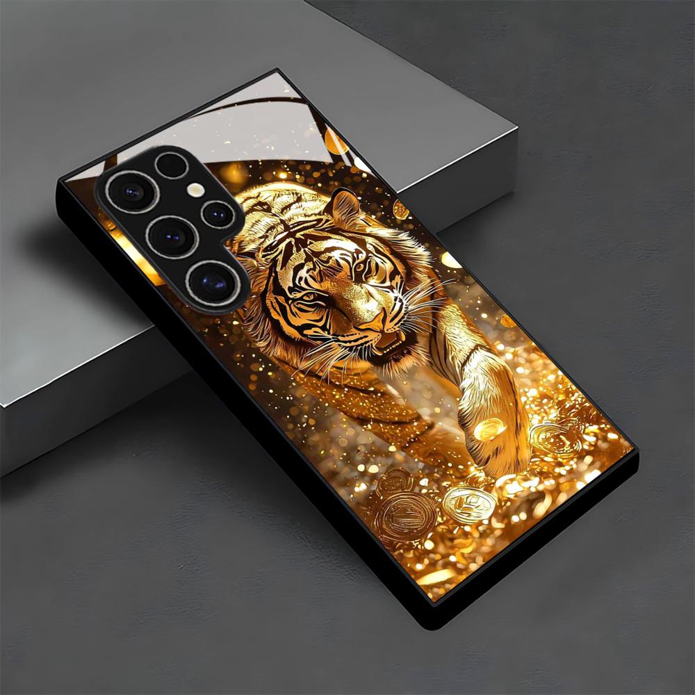 虎柄ガラス製スマホケース Samsung Galaxy S2 - Phone Cases For Samsung S22 のレビューと価格