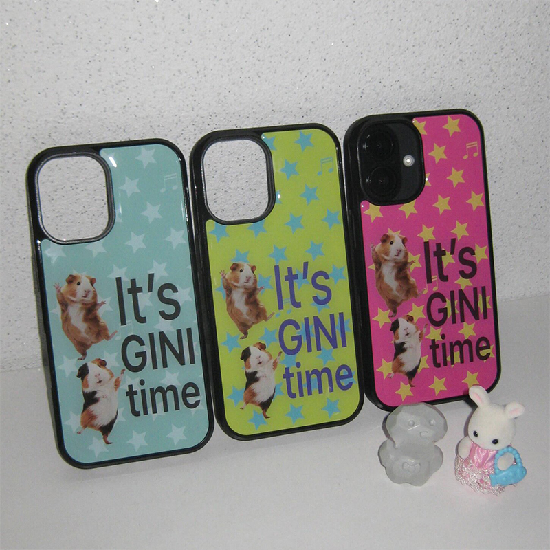 韓国ヴィンテージ風モルモット星柄マット仕上げスマホケース i - Phone Cases Korean のレビューと価格