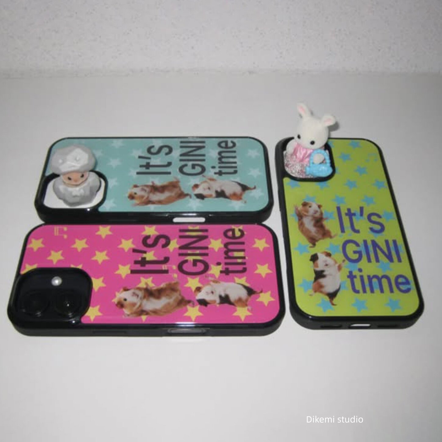 韓国ヴィンテージ風モルモット星柄マット仕上げスマホケース i - Phone Cases Korean のレビューと価格