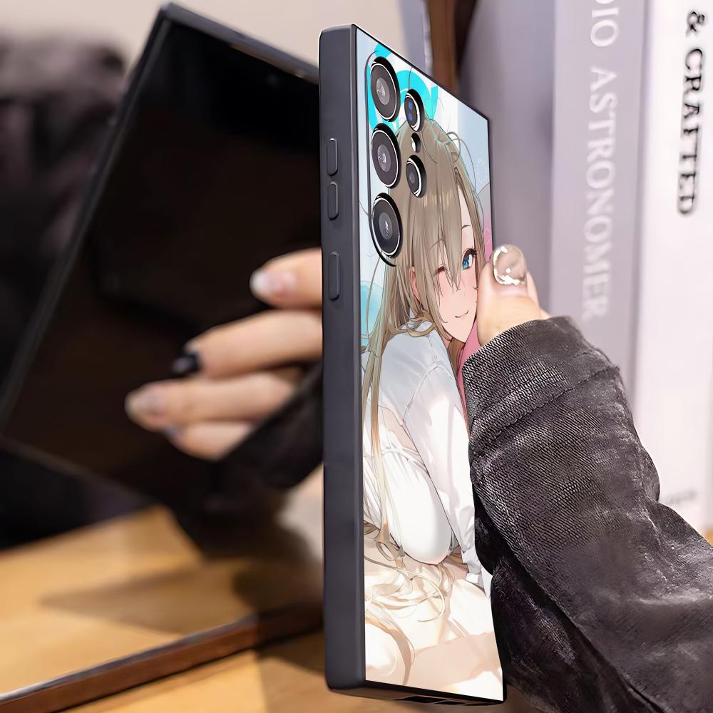 ホットブルーアーカイブ グリルアスナ スマホケース サムスン - Phone Cases Samsung S24 のレビューと価格