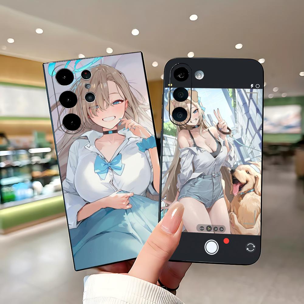 ホットブルーアーカイブ グリルアスナ スマホケース サムスン - Phone Cases Samsung S24 のレビューと価格