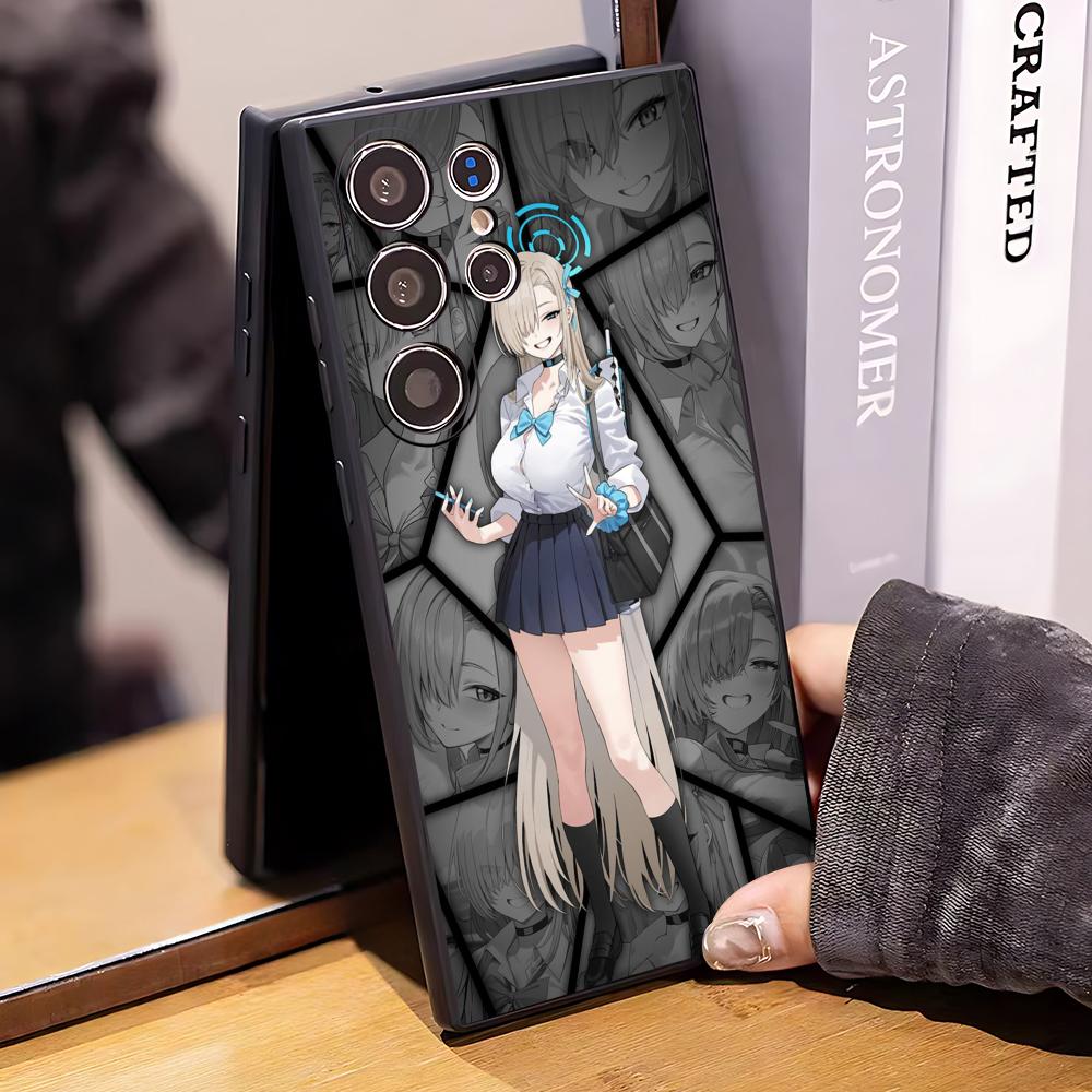 ホットブルーアーカイブ グリルアスナ スマホケース サムスン - Phone Cases Samsung S24 のレビューと価格